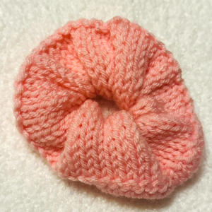 Blush Pink Chunky Scrunchie