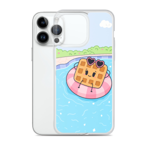 Poolside Waffle Dreams iPhone Case